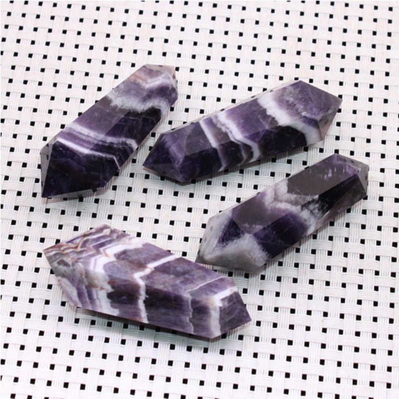 Dream Amethyst Double Point Tower