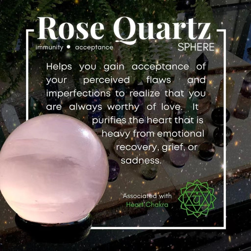 Rose Quartz Mini-Sphere