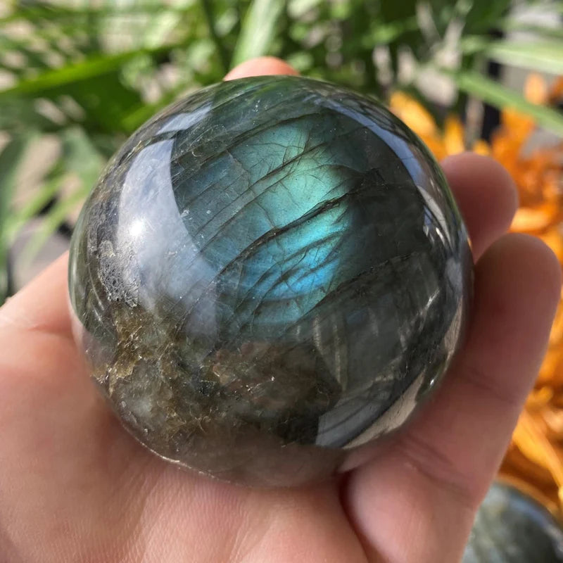 Labradorite Sphere (Medium)