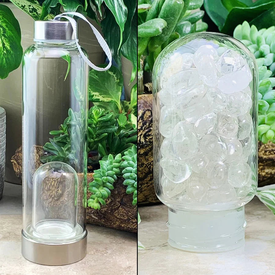 Quartz Gem Pod Water Bottle