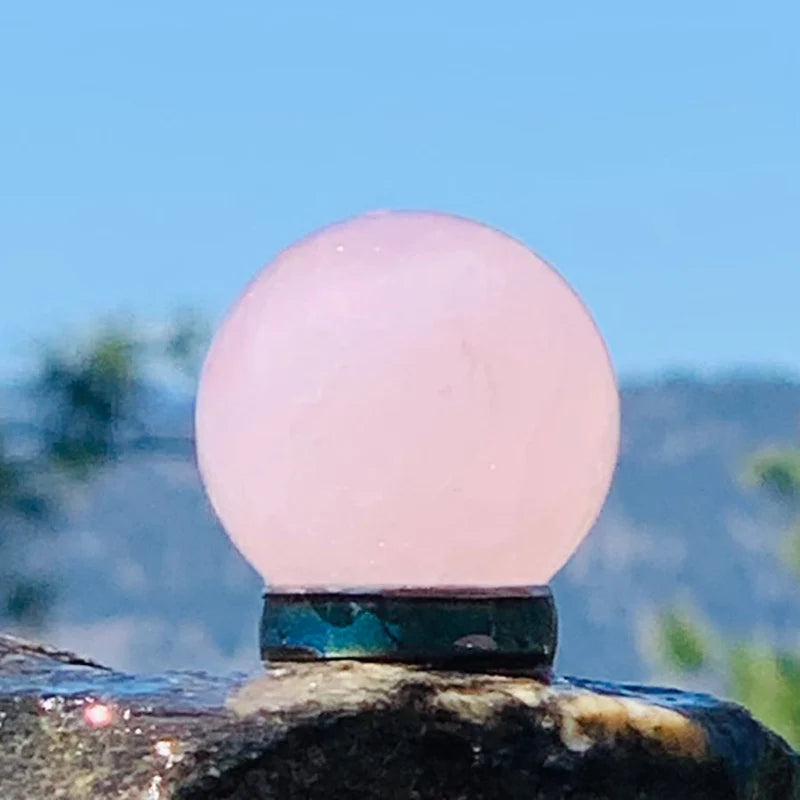 Rose Quartz Mini-Sphere