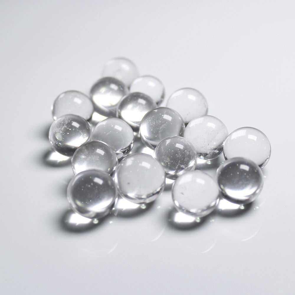 Natural mini clear quartz crystal ball  1.5cm